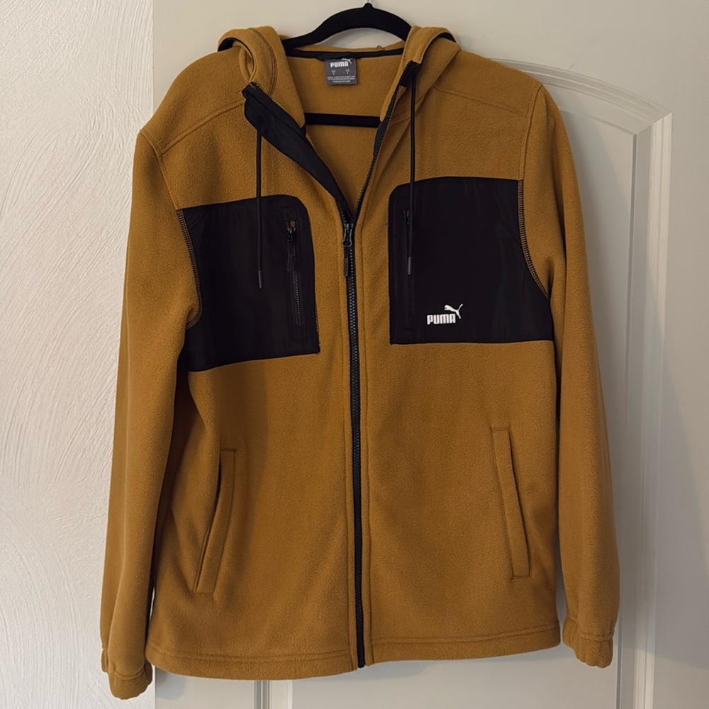 Men’s Polar Fleece Hooded Jacket